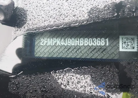 2017 Ford Edge Sel из США, поврежденный, VIN 2FMPK4J90HBB03681